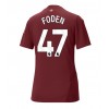 Manchester City Phil Foden #47 Tredje Tröja Dam 2024-25 Korta ärmar